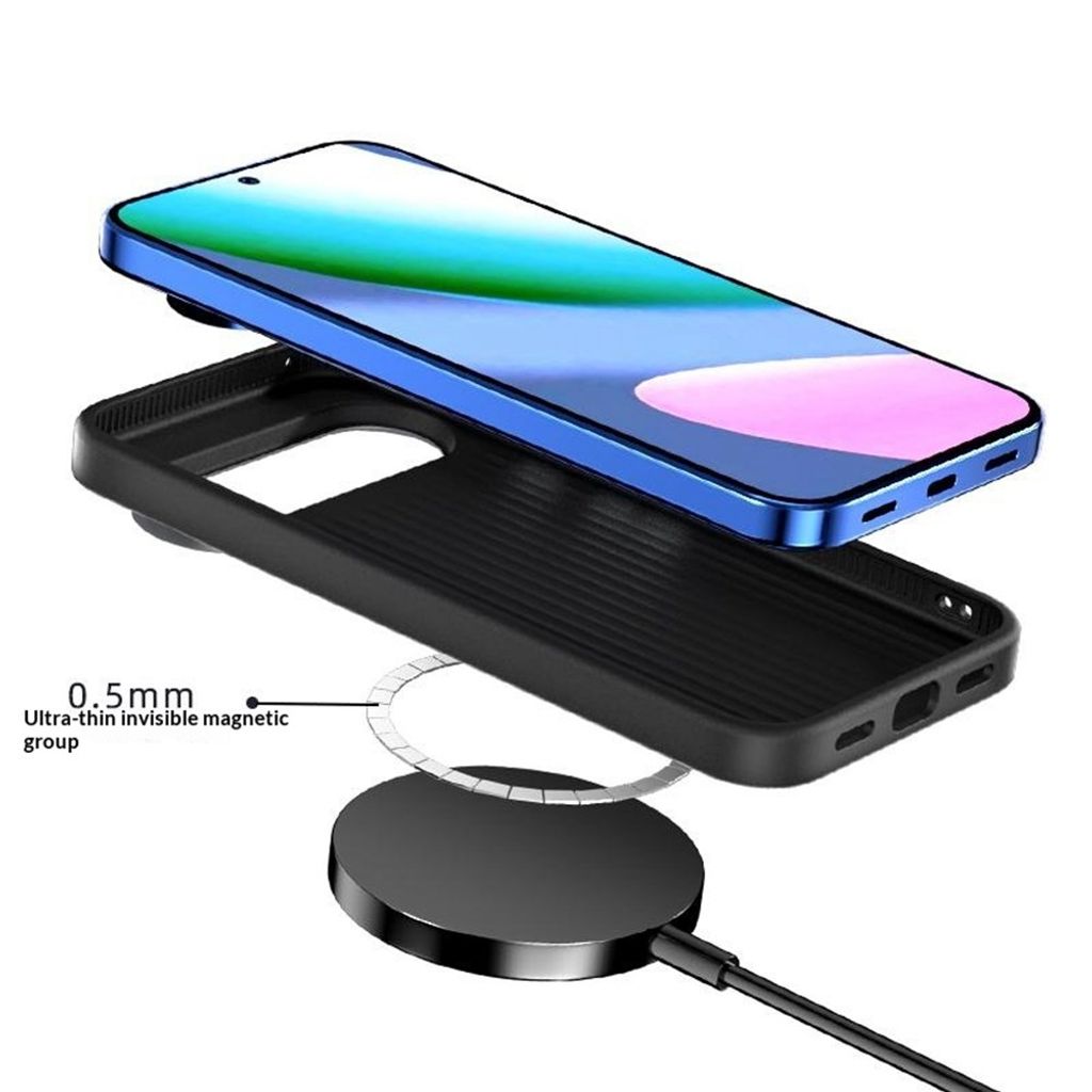 ABEEL Google Pixel 11 Deksel Kolfibertextur MagSafe Svart