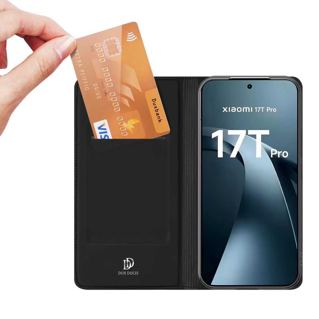 Dux Ducis Xiaomi 17T Pro Etui Skin Pro Series Svart
