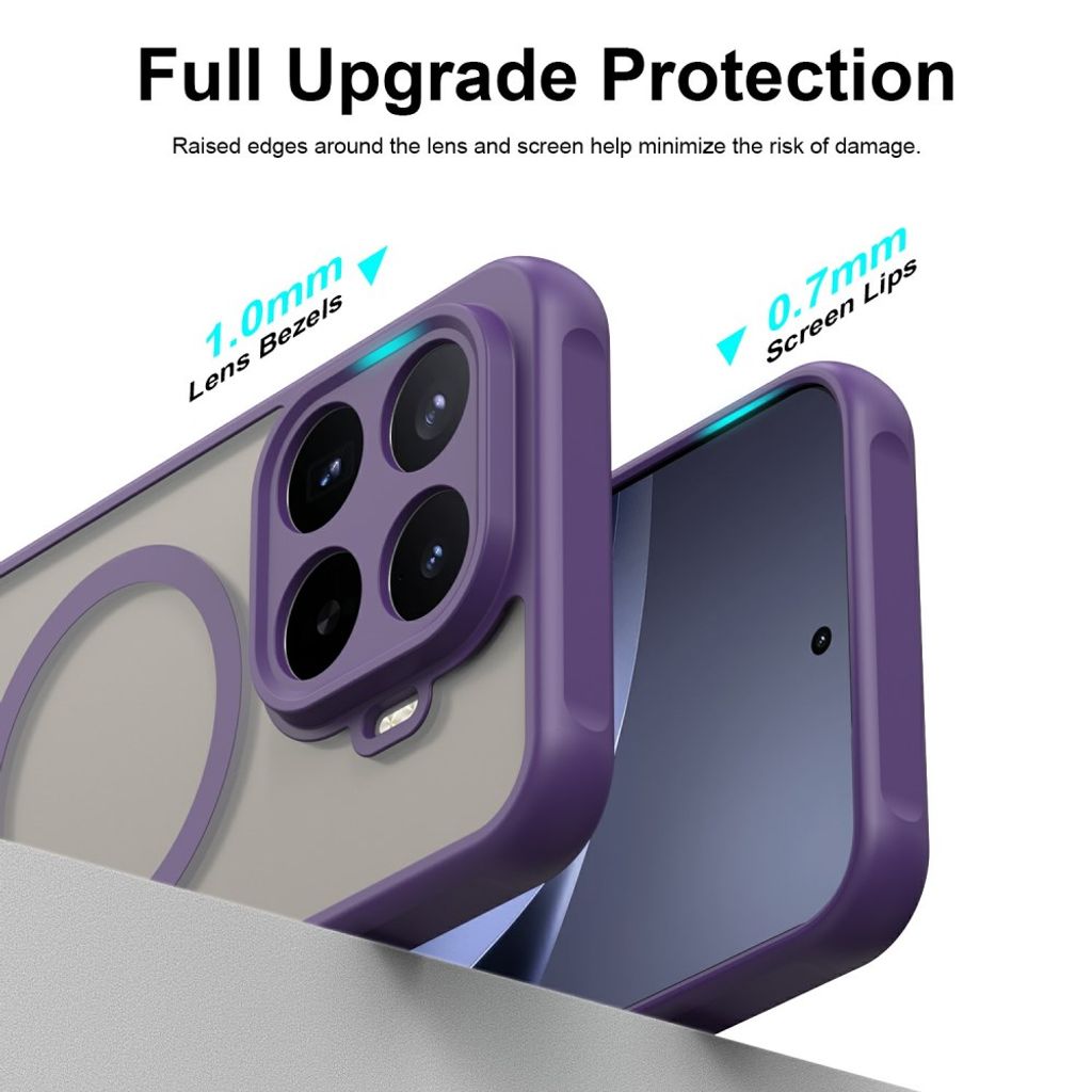 Xiaomi 17T Pro Deksel Frostad MagSafe Lilla