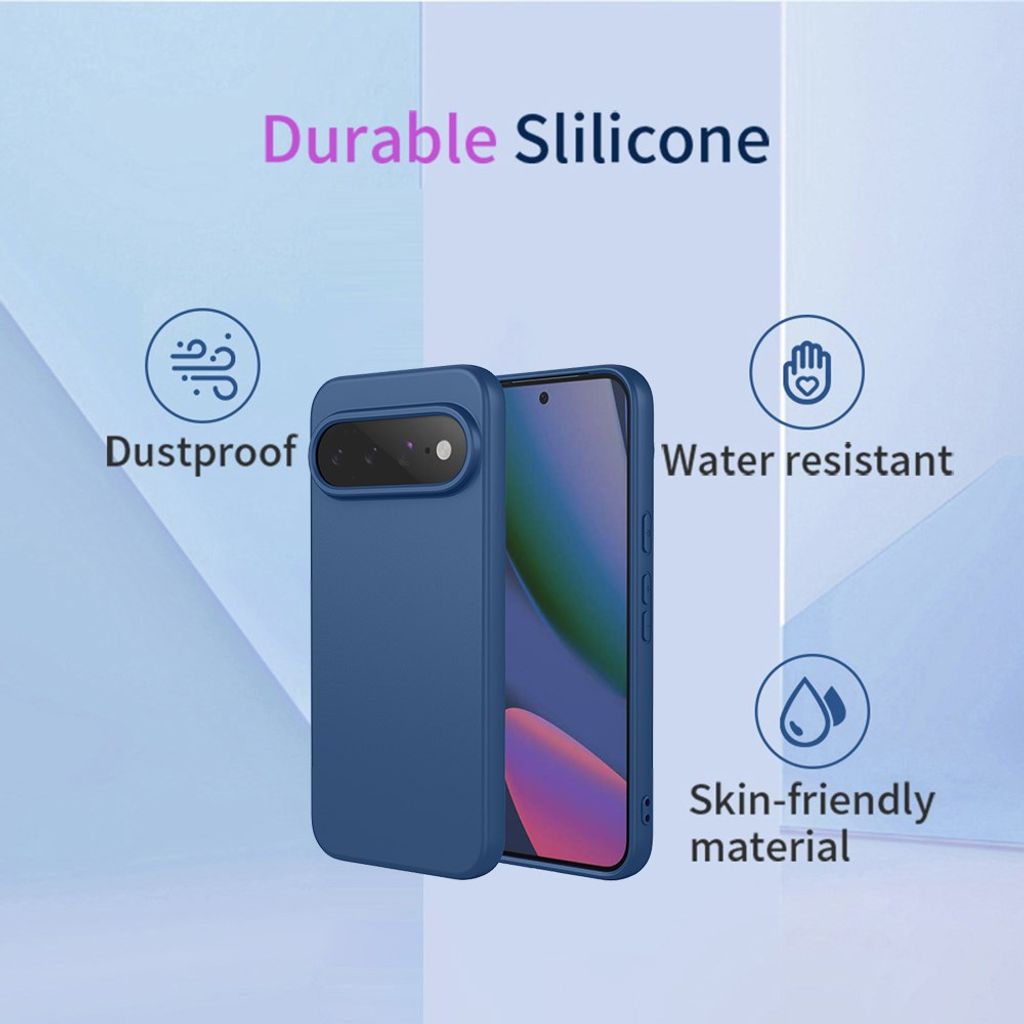 Google Pixel 11 Pro XL Deksel Mjukplast Blå