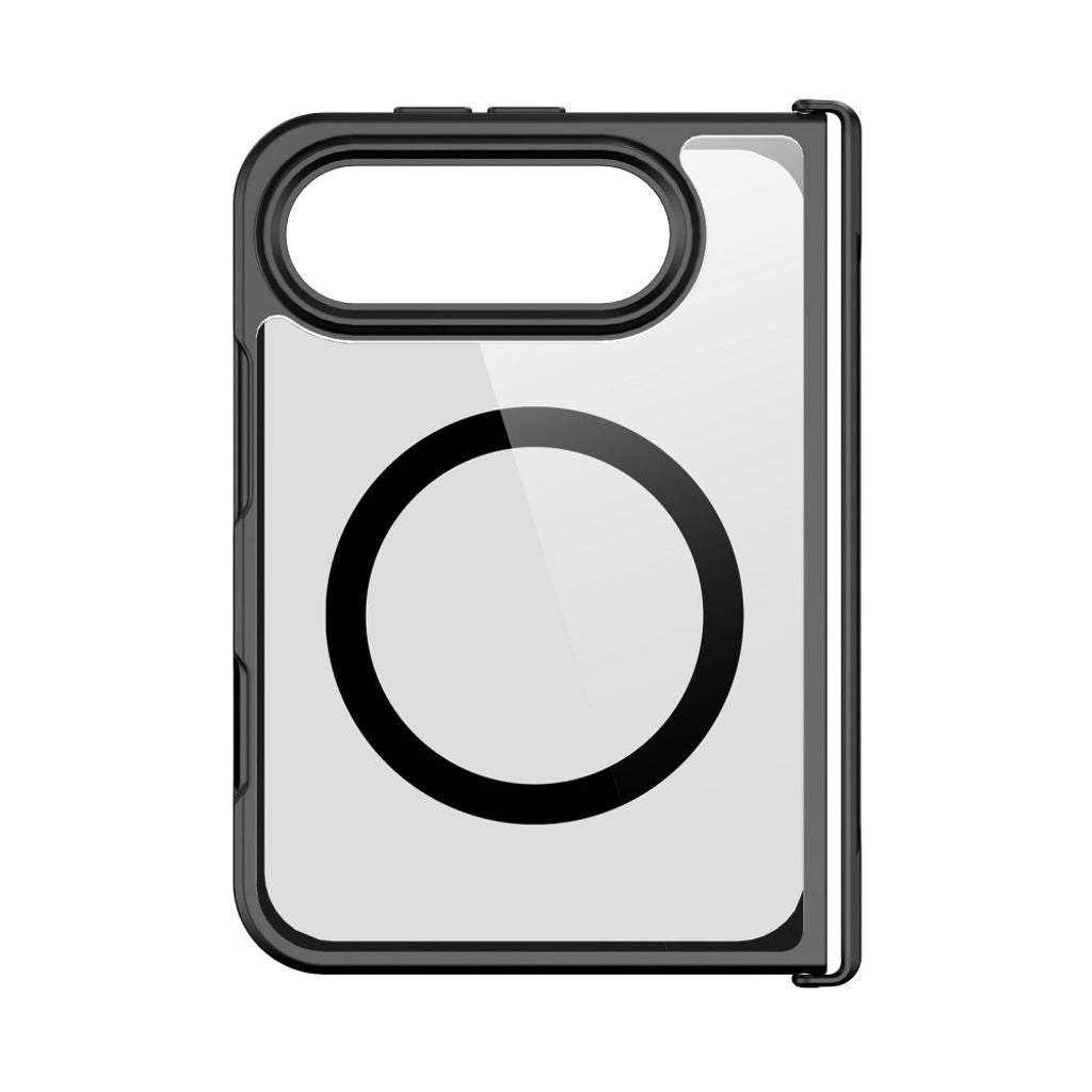 Dux Ducis iPhone Duo Deksel med Gångjärnsskydd Aimo Series MagSafe Svart