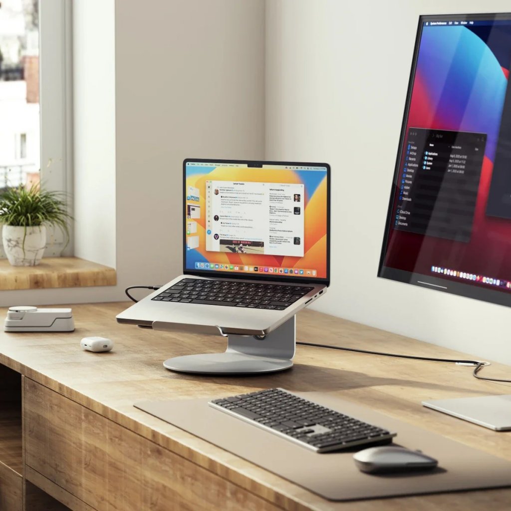 Alogic Elite 360 laptopstativ Silver