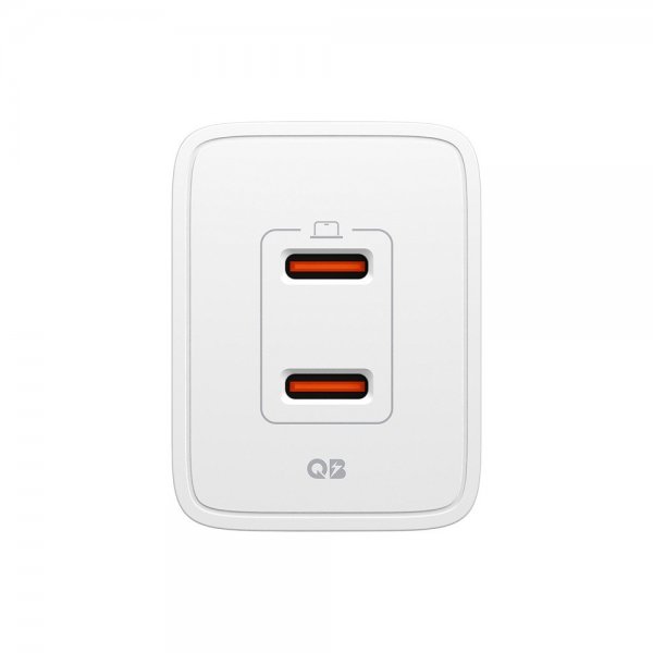Spigen Essential Lader 47W 2xUSB-C Hvit