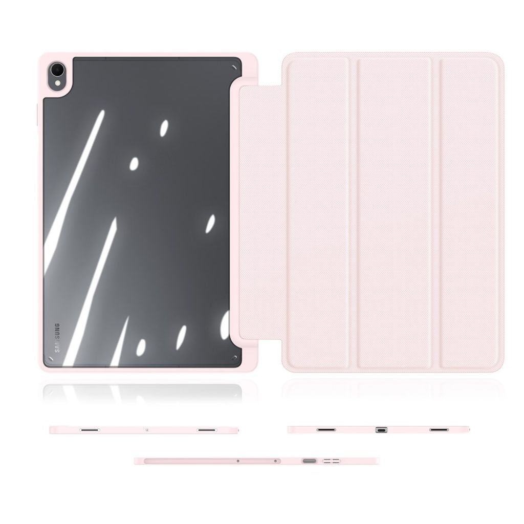 Dux Ducis Samsung Galaxy Tab S12 Plus Etui TOBY Series Rosa