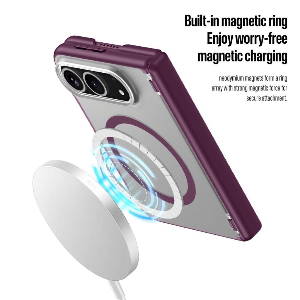 Dux Ducis iPhone Duo Deksel EXPN Series MagSafe Dark Cherry