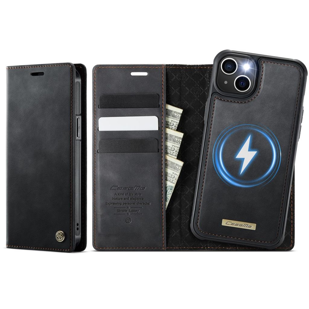 CaseMe iPhone 13 Etui C49 Series Svart