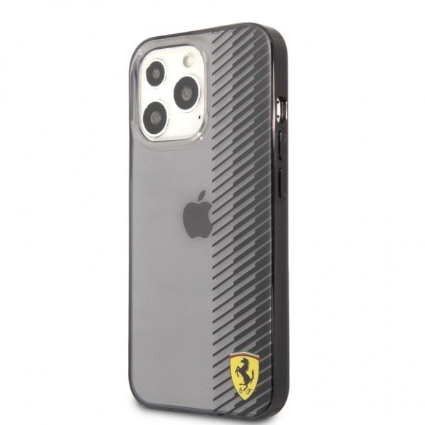Ferrari iPhone 13 Pro Max Deksel Gradient Print Logo Svart