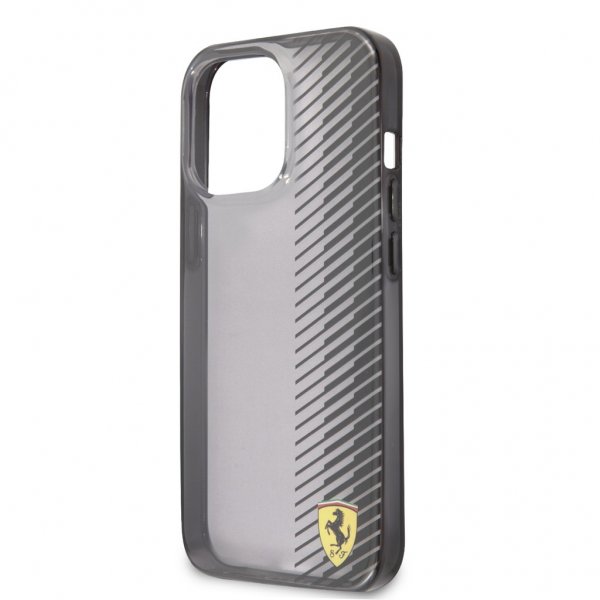 Ferrari iPhone 13 Pro Max Deksel Gradient Print Logo Svart