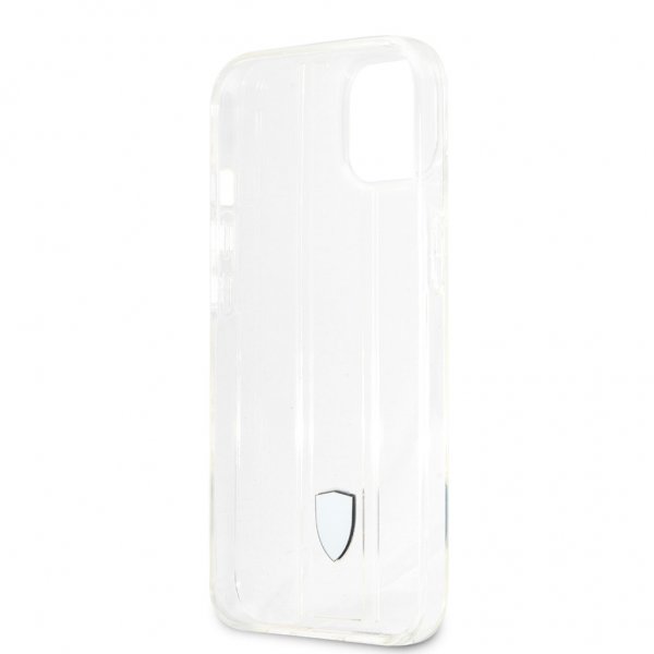 Ferrari iPhone 13 Mini Deksel 3D Stripes Transparent