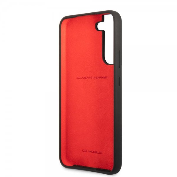 Ferrari Samsung Galaxy S22 Plus Deksel Metal Logo Svart