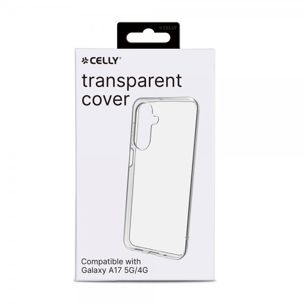 Celly Samsung Galaxy A17 Deksel GELSKIN Transparent