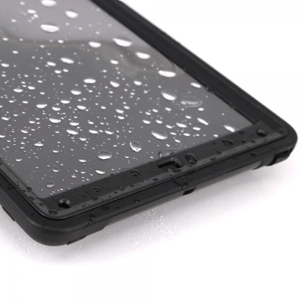 Armor-X Samsung Galaxy Tab A9 Plus Deksel Rainproof Rugged Case Hand Strap Kickstand Svart