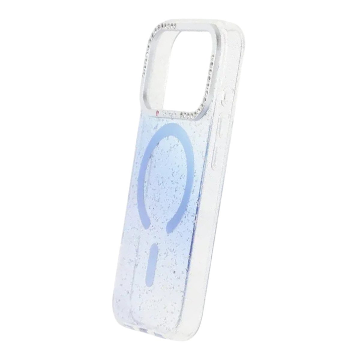 iPhone 17 Pro Max Deksel Glitter Diamond MagSafe Blå