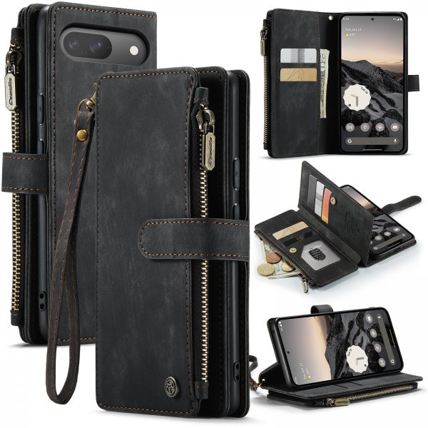CaseMe Google Pixel 9/9 Pro/Pixel 10/10 Pro Etui C30 Series Svart