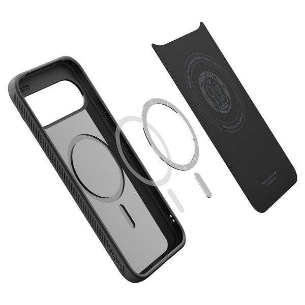 Spigen Google Pixel 10/Pixel 10 Pro Deksel Liquid Air MagFit Matte Black