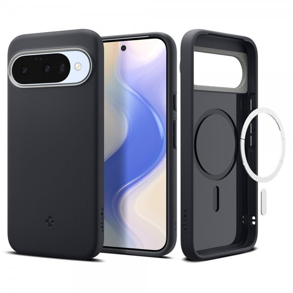 Spigen Google Pixel 10/Pixel 10 Pro Deksel Nano Pop MagFit Black Sesame