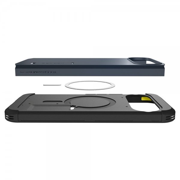 Spigen Google Pixel 10/Pixel 10 Pro Deksel Tough Armor MagFit Metal Slate
