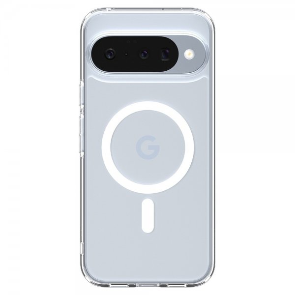 Spigen Google Pixel 10/Pixel 10 Pro Deksel Ultra Hybrid MagFit Clear White