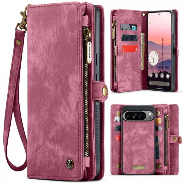 CaseMe Google Pixel 10 Pro XL Etui 008 Series Avtakbart Deksel Rød