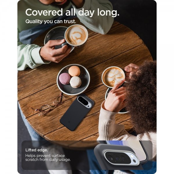 Spigen Google Pixel 10 Pro XL Deksel Nano Pop MagFit Black Sesame