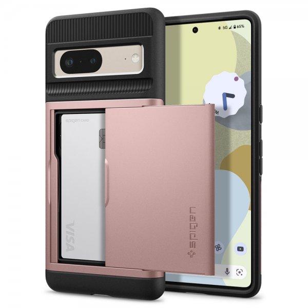 Spigen Google Pixel 7 Deksel Slim Armor CS Rosegull