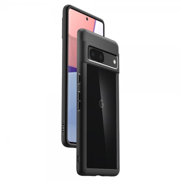 Spigen Google Pixel 7 Deksel Ultra Hybrid Matte Black