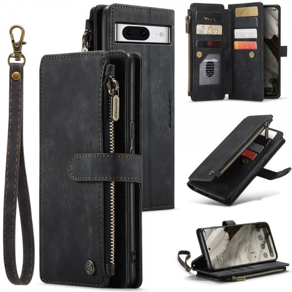 CaseMe Google Pixel 8 Etui C30 Series Svart