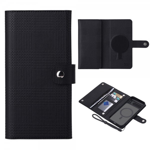 VILI Google Pixel 8 Pro Etui Avtagbart Deksel GHB Series MagSafe Svart
