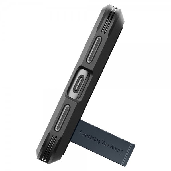 Spigen Google Pixel 8 Deksel Tough Armor Metal Slate