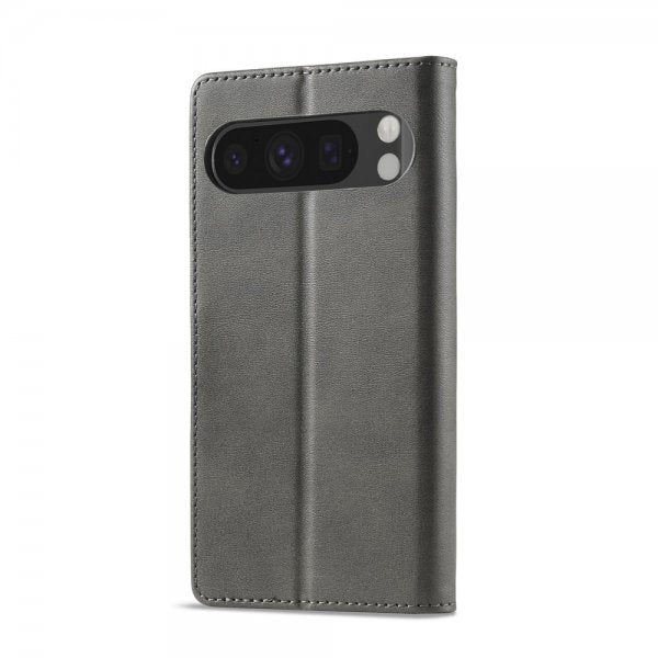 Lc.Imeeke Google Pixel 9/Pixel 9 Pro/Pixel 10/Pixel 10 Pro Etui med Kortlomme Grå