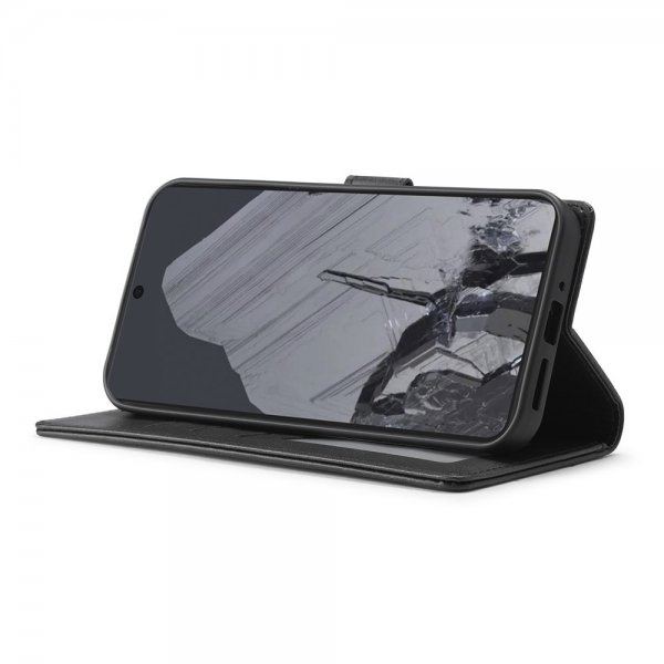Lc.Imeeke Google Pixel 9/Pixel 9 Pro/Pixel 10/Pixel 10 Pro Etui med Kortlomme Svart