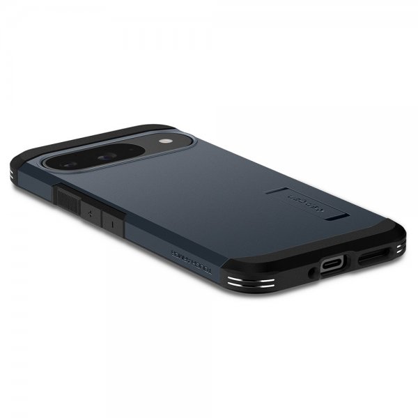 Spigen Google Pixel 9/Pixel 9 Pro Deksel Tough Armor Metal Slate