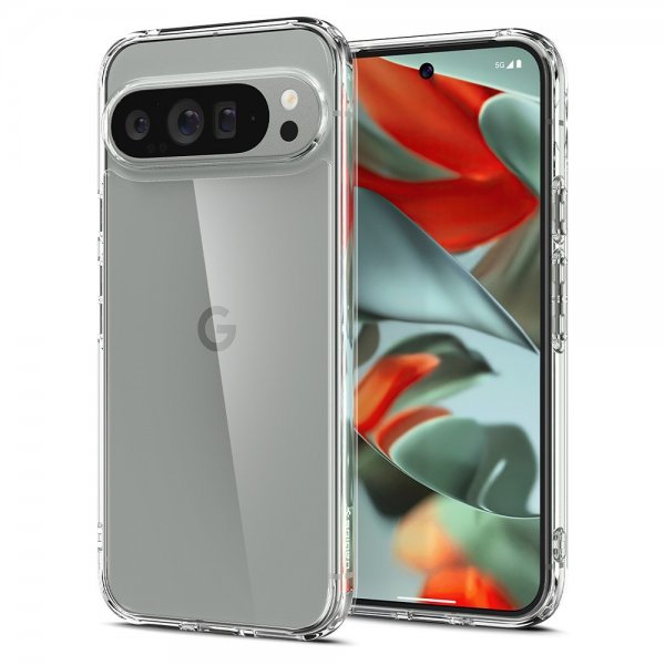 Spigen Google Pixel 9 Pro XL Deksel Ultra Hybrid Crystal Clear