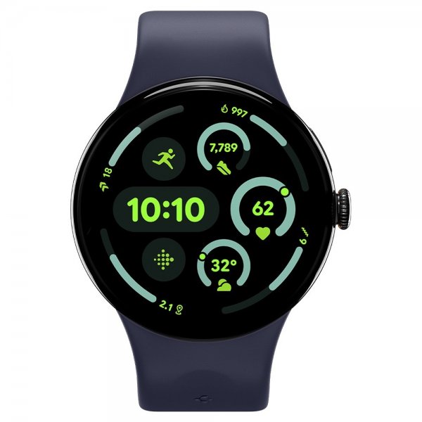Spigen Google Pixel Watch 3/4 45mm Armbånd Nano Pop Blueberry Navy
