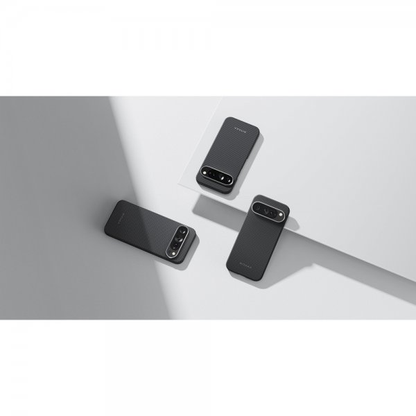 Pitaka Google Pixel 9 Pro XL Deksel Ultra-Slim Case MagSafe Black/Grey Twill