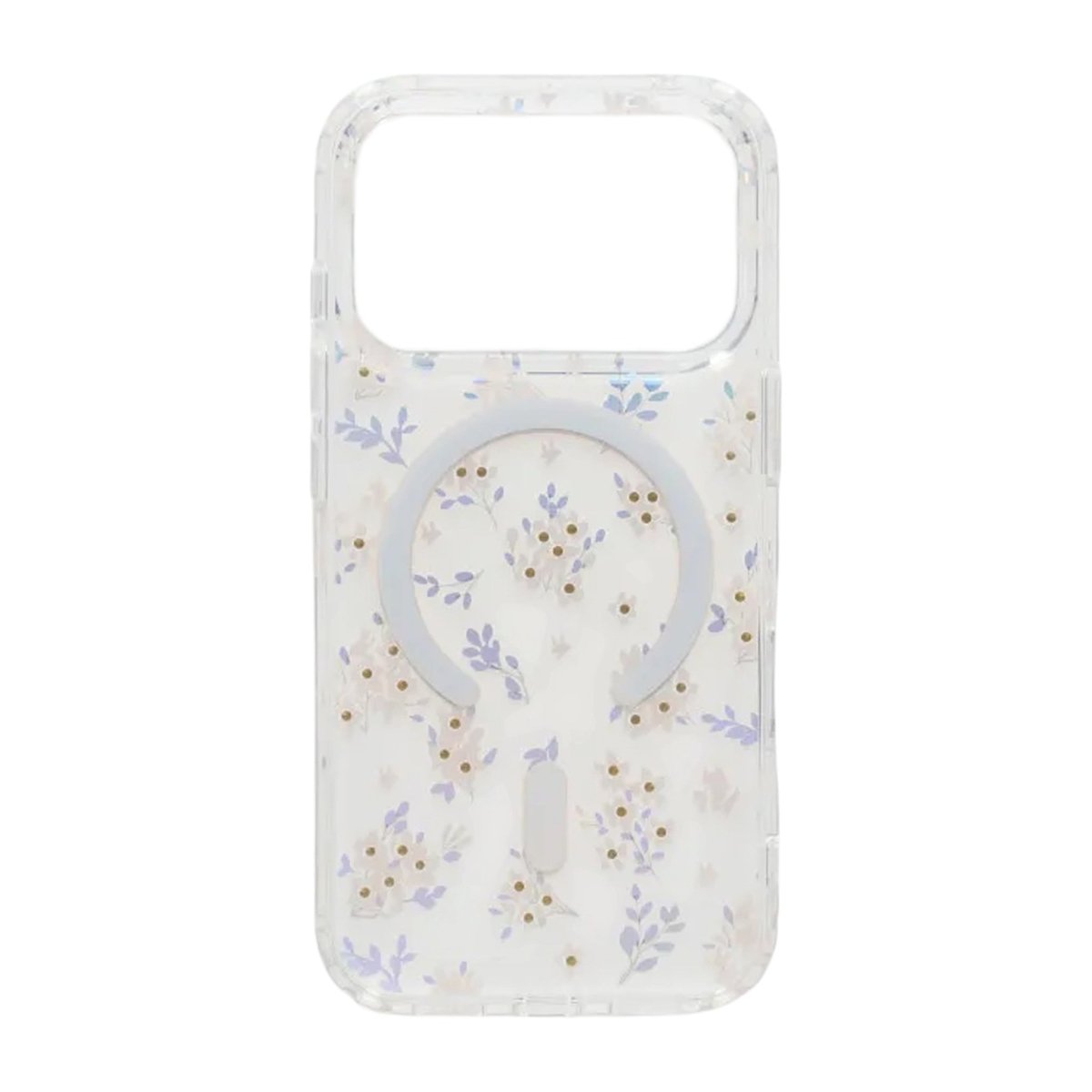 iPhone 17 Pro Max Deksel Blomstret Strass MagSafe Rosa