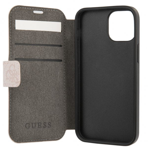 Guess iPhone 13 Etui Printed Stripe Rosa