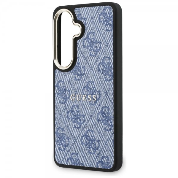 Guess Samsung Galaxy S26 Plus Deksel 4G Embossed MagSafe Blå