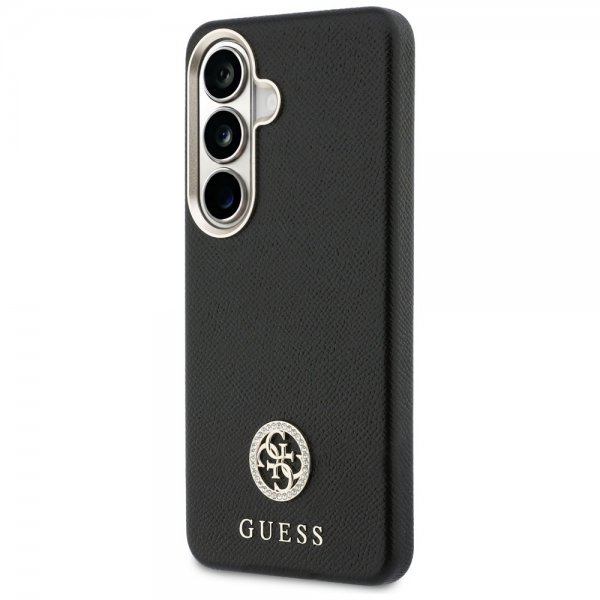 Guess Samsung Galaxy S26 Deksel Rhinestone Logo MagSafe Svart