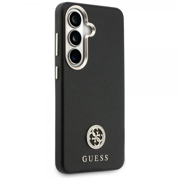 Guess Samsung Galaxy S26 Plus Deksel Rhinestone Logo MagSafe Svart