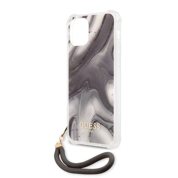 Guess iPhone 12/iPhone 12 Pro Deksel Marble Grå