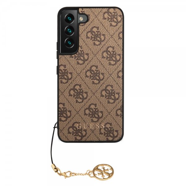 Guess Samsung Galaxy S22 Plus Deksel 4G Charms Brun