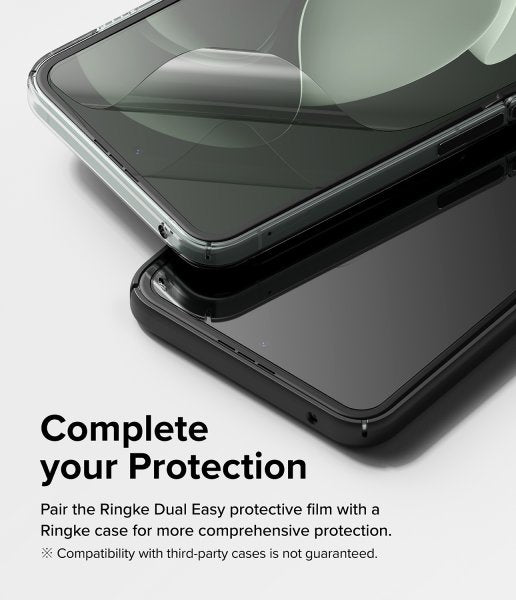 Ringke Samsung Galaxy Z Flip 5 Skjermbeskytter Dual Easy Film 2-pakning
