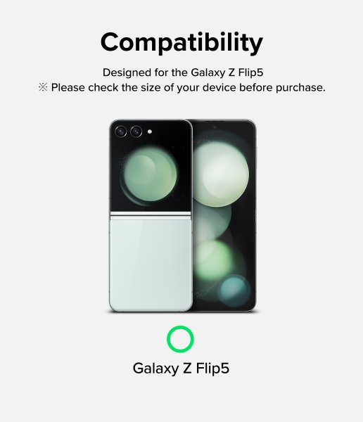Ringke Samsung Galaxy Z Flip 5 Skjermbeskytter Dual Easy Film 2-pakning