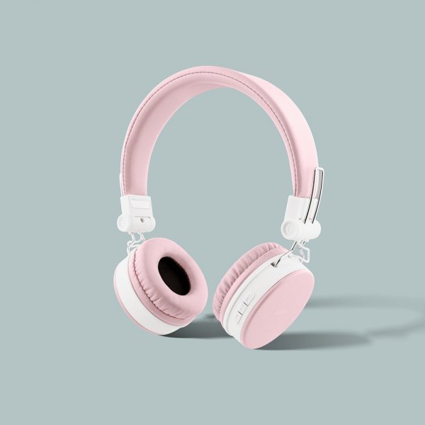 Streetz Hodetelefoner BT200 Wireless Headphones Rosa