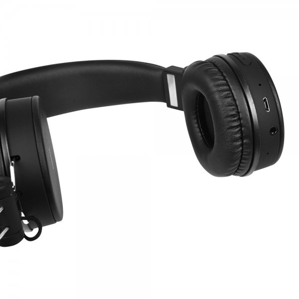 Streetz Hodetelefoner BT200 Wireless Headphones Svart
