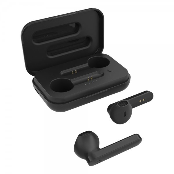 Streetz Hodetelefoner T110 Wireless Earbuds Semi-In-Ear Matte Svart