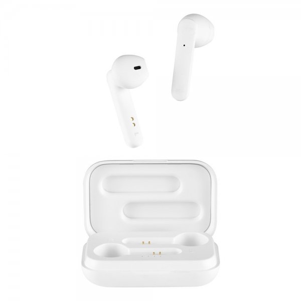 Streetz Hodetelefoner T110 Wireless Earbuds Semi-In-Ear Hvit