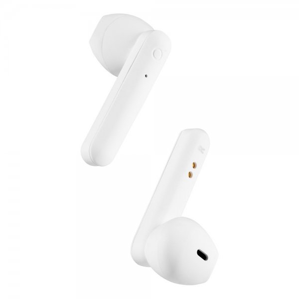 Streetz Hodetelefoner T110 Wireless Earbuds Semi-In-Ear Hvit