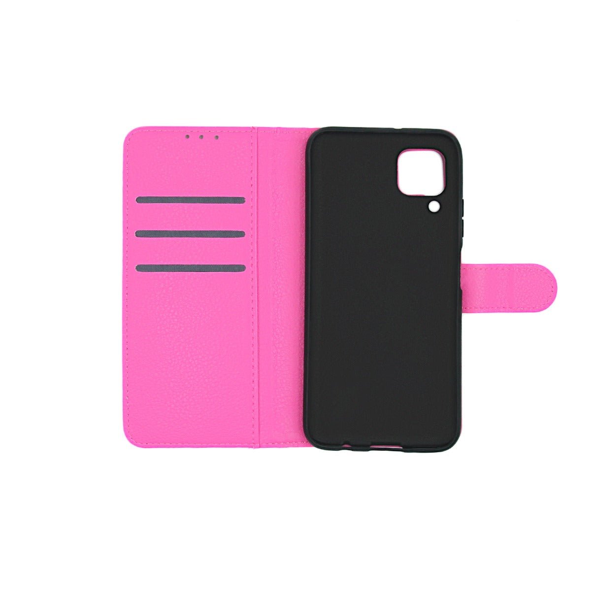 Huawei P40 Lite Etui med stativ Rosa